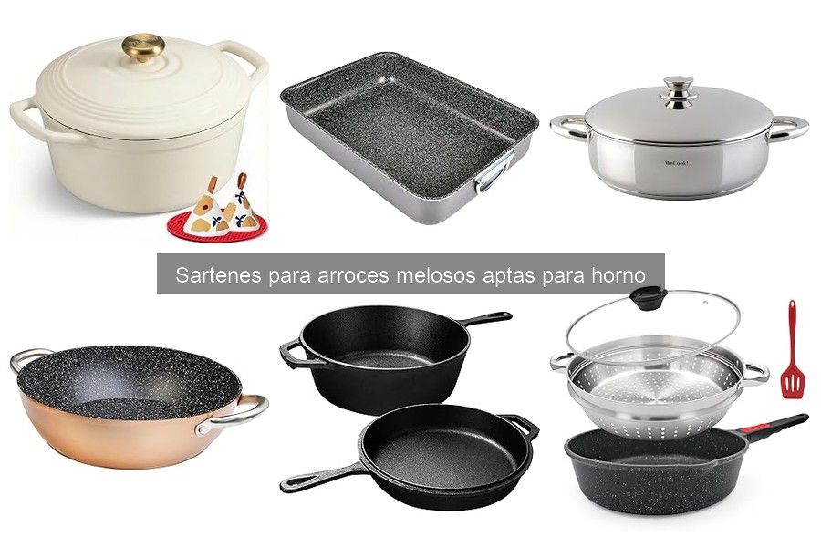 Precios de sartenes para arroces melosos aptas para horno