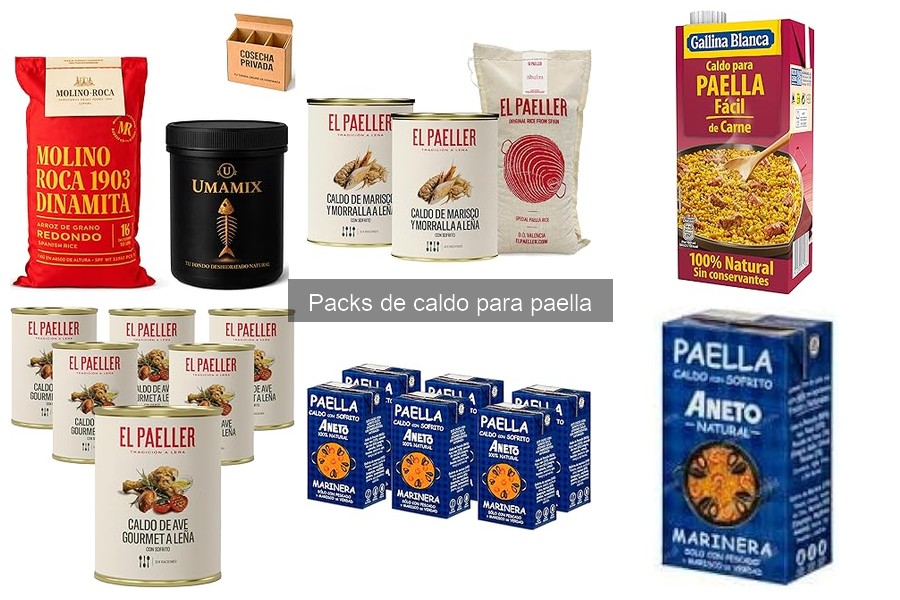 Precios y ofertas de packs de caldo para paella 2023