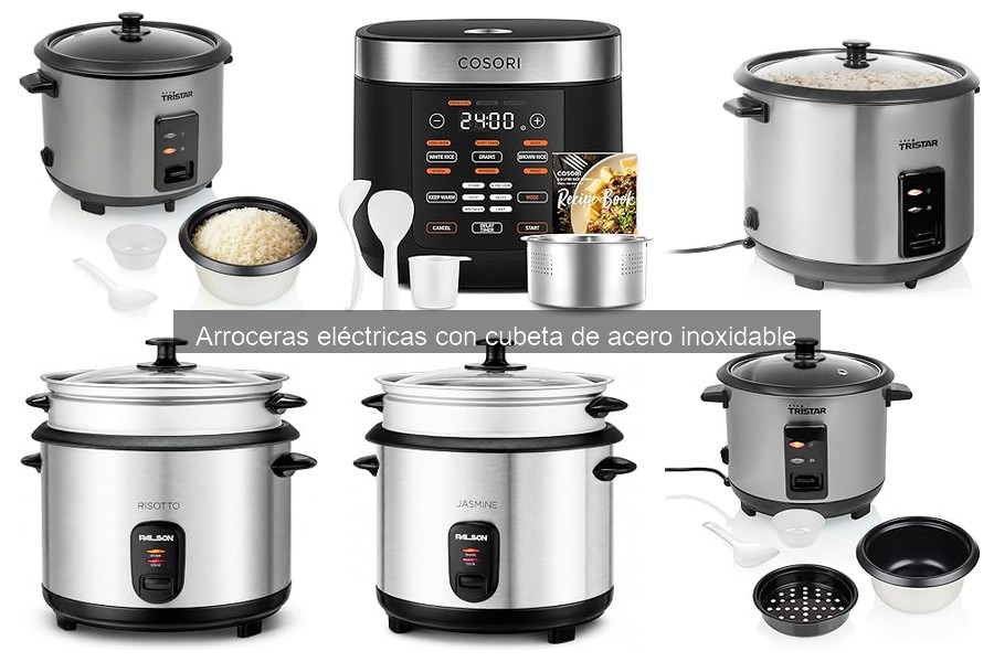 Problemas comunes al usar arroceras eléctricas de acero inoxidable