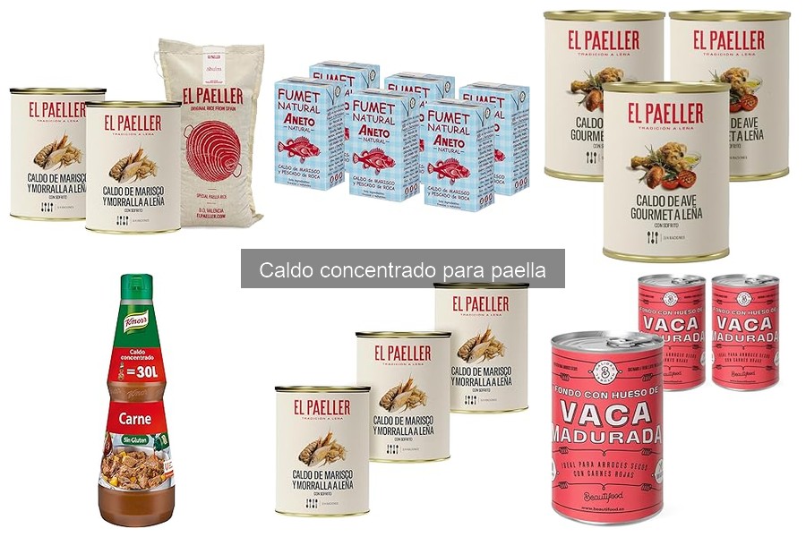 Problemas comunes al usar caldo concentrado para paella