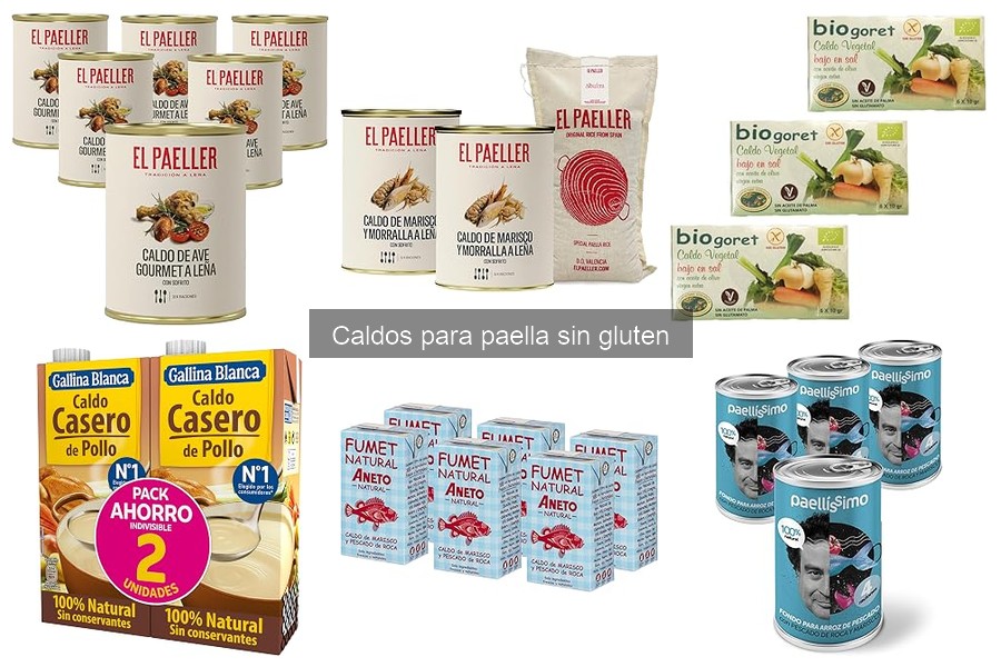 Problemas comunes al usar caldos sin gluten para paellas