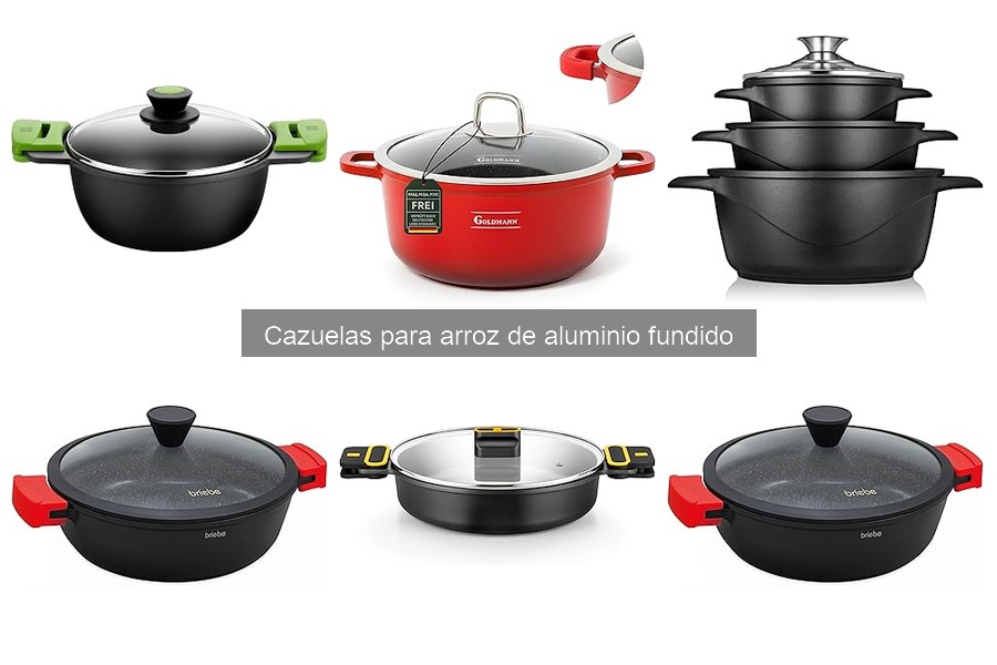 Problemas comunes al usar cazuelas de aluminio fundido