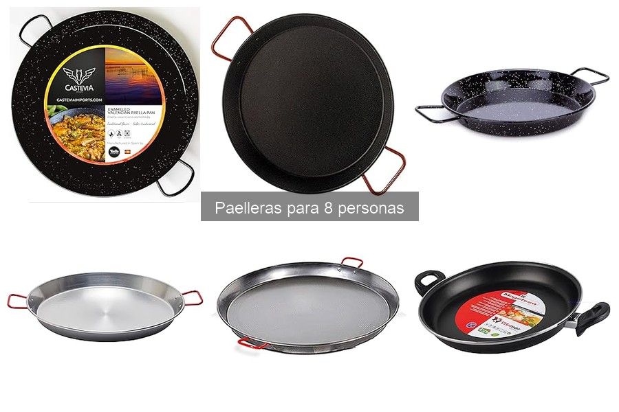 Problemas comunes al usar paelleras para 8 personas