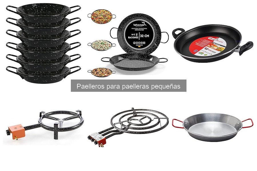 Problemas comunes al usar paelleros para paelleras pequeñas