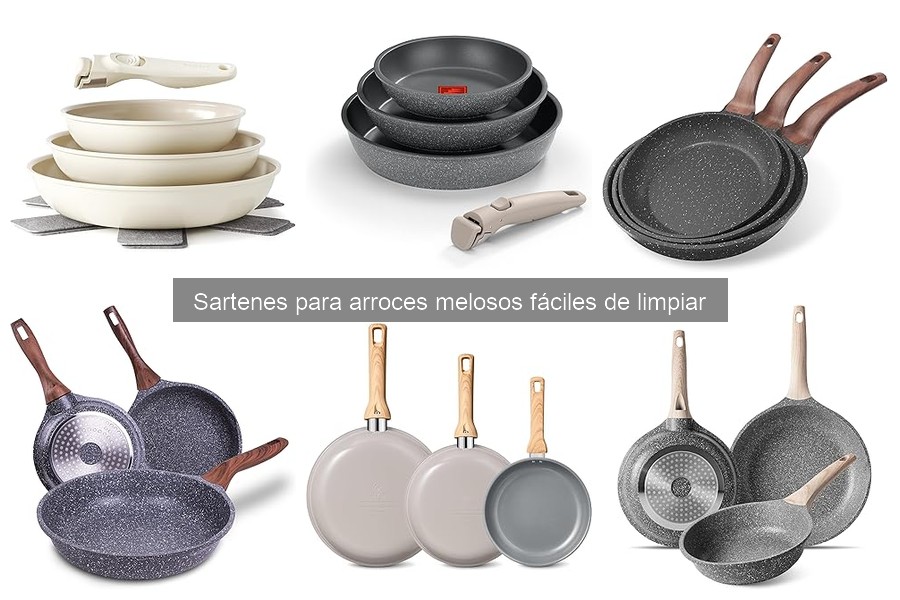 Problemas comunes al usar sartenes para arroces melosos