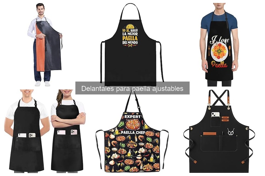 Problemas comunes con delantales para paella ajustables