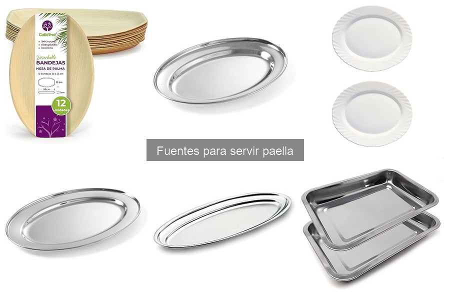 Problemas comunes con fuentes para servir paella y soluciones
