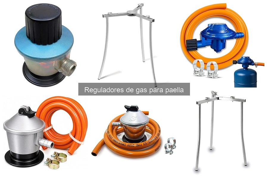 Problemas comunes con reguladores de gas para paella