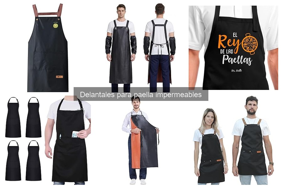 Problemas comunes delantales impermeables para paella y soluciones