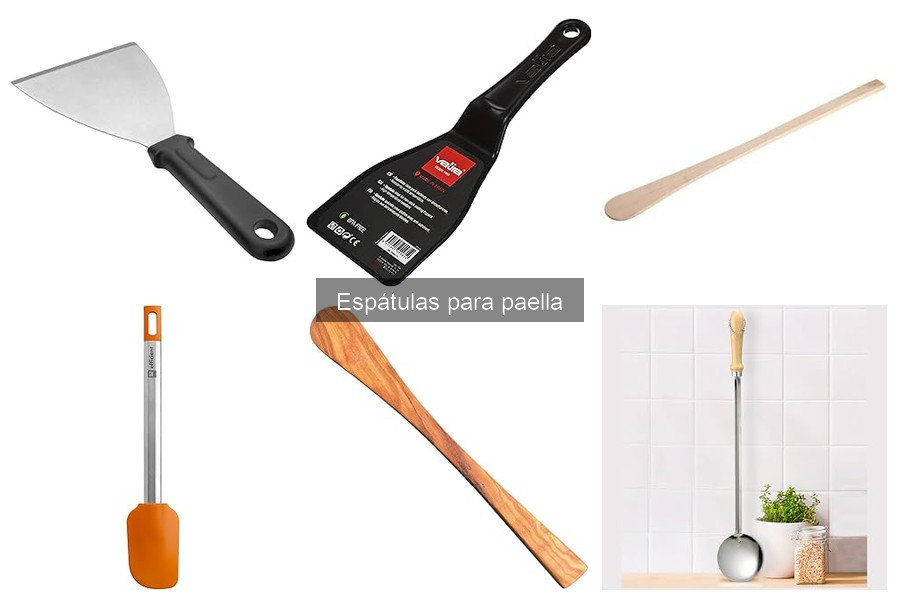 Pros y contras de la espátula de silicona para paella
