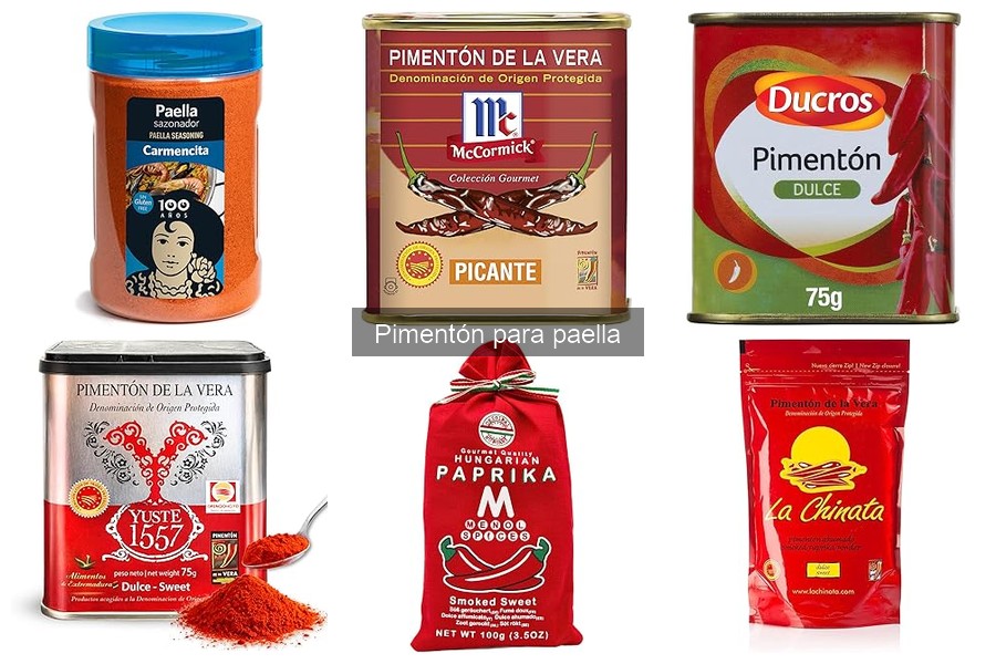 ¿Qué es el pimentón para paella? Características y usos