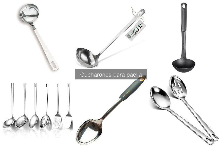 ¿Qué es un cucharón para paella? Características y Usos