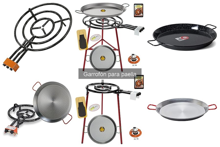 ¿Qué es un garrofón para paella? Características y uso