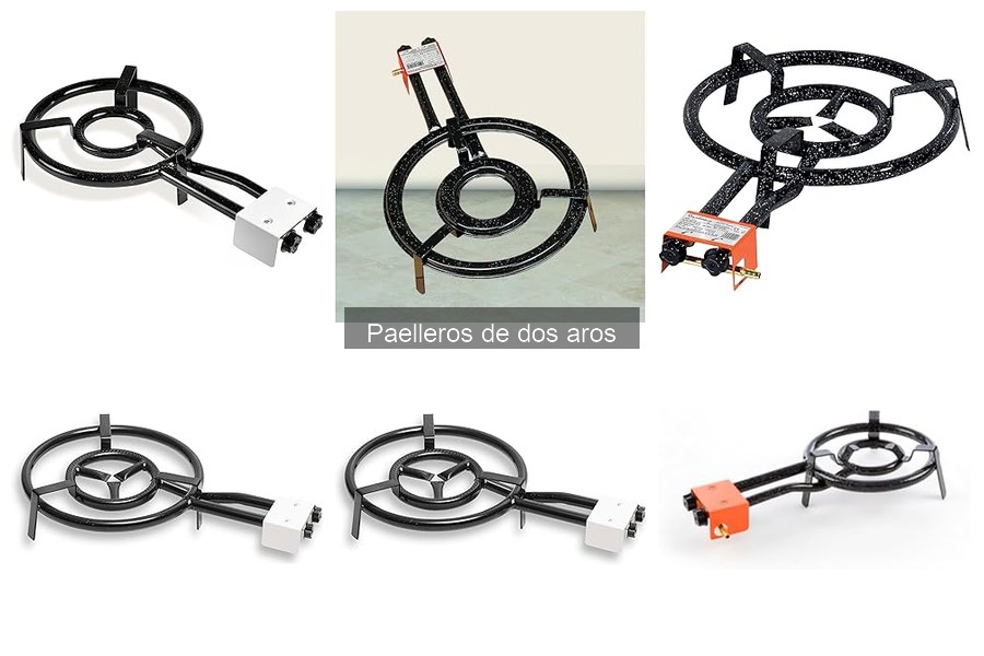 ¿Qué es un paellero de dos aros? Características y usos