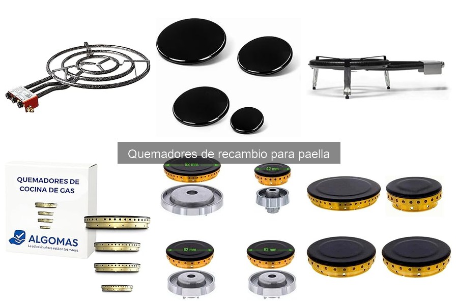 ¿Qué es un quemador de recambio para paella? Características