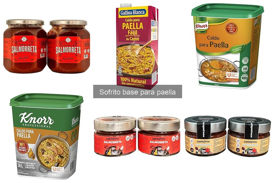 Qué es un sofrito base para paella: ingredientes y preparación