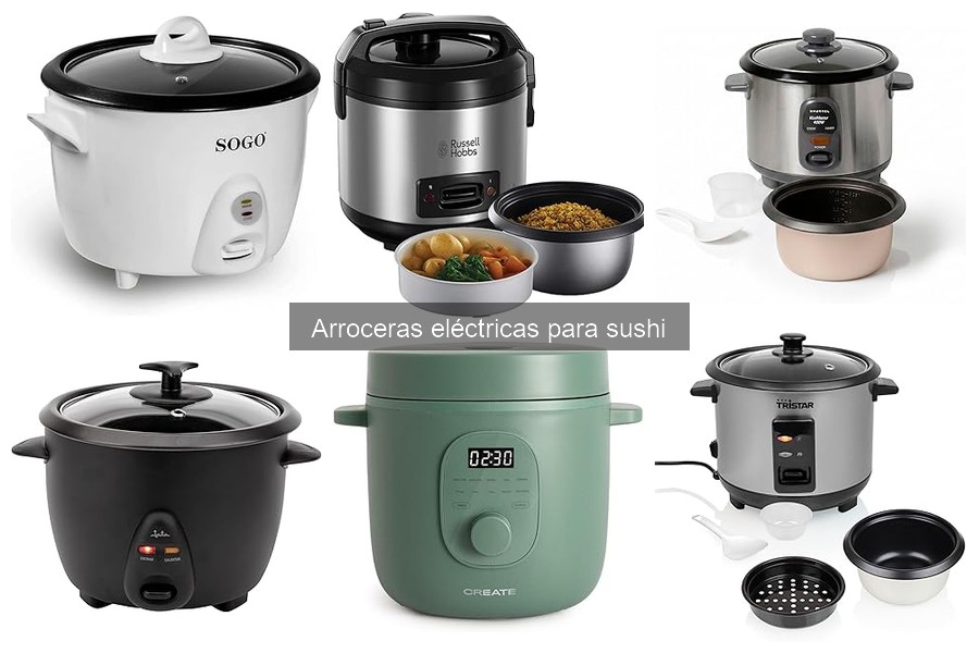¿Qué es una arrocera eléctrica para sushi? Características básicas