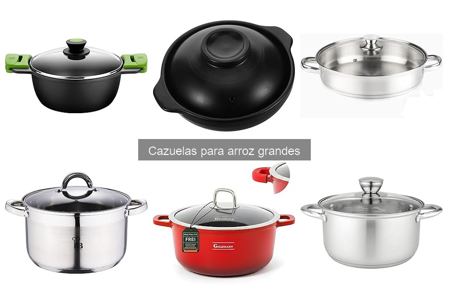 ¿Qué es una cazuela para arroz grande? Características y usos