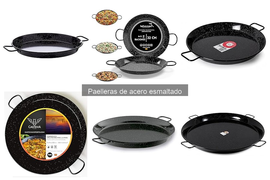 ¿Qué es una paellera de acero esmaltado? Características y ventajas