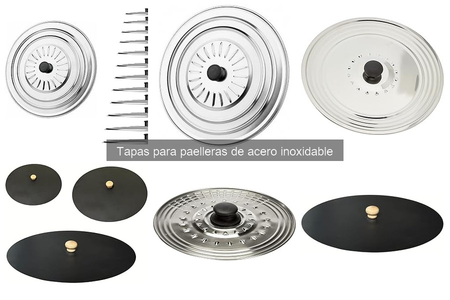 ¿Qué es una tapa para paellera de acero inoxidable?