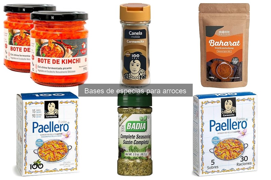 ¿Qué son las bases de especias para arroces? Guía informativa