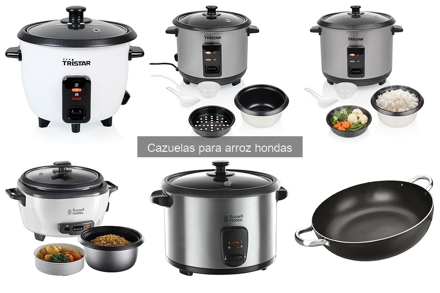 ¿Qué son las cazuelas para arroz hondas? Características y usos