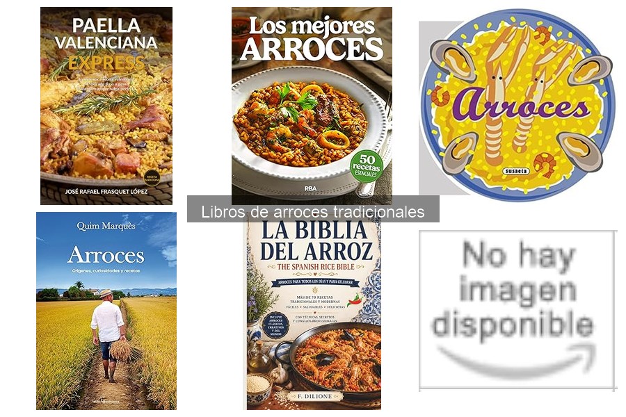 ¿Qué son los libros de arroces tradicionales? Descúbrelo aquí