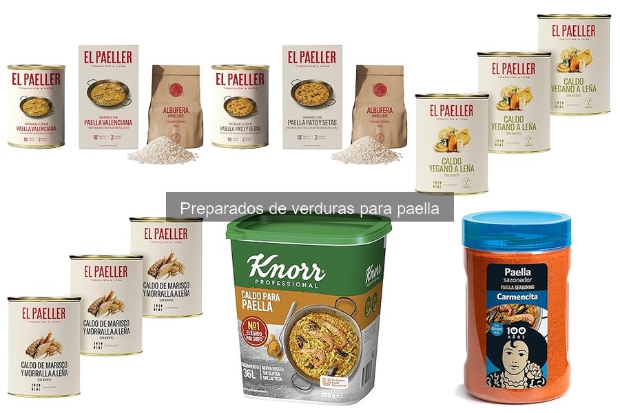¿Qué son los preparados de verduras para paella y sus beneficios?