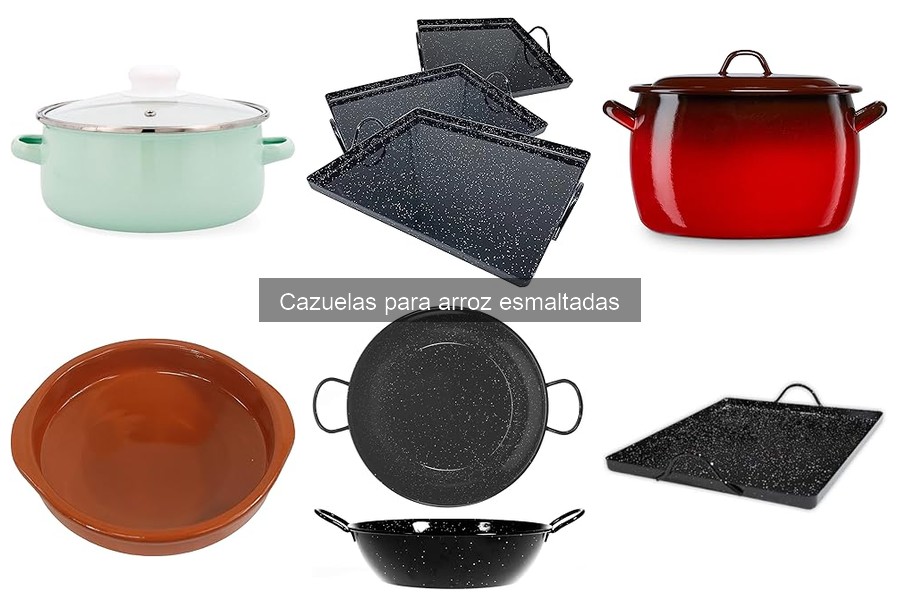 ¿Qué tamaño de cazuela para arroz esmaltada elegir?