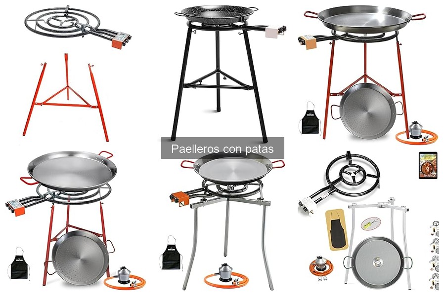 ¿Qué tamaño de paellero con patas elegir? Guía de compra