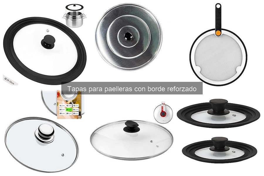 ¿Qué tamaño de tapa es adecuado para mi paellera?