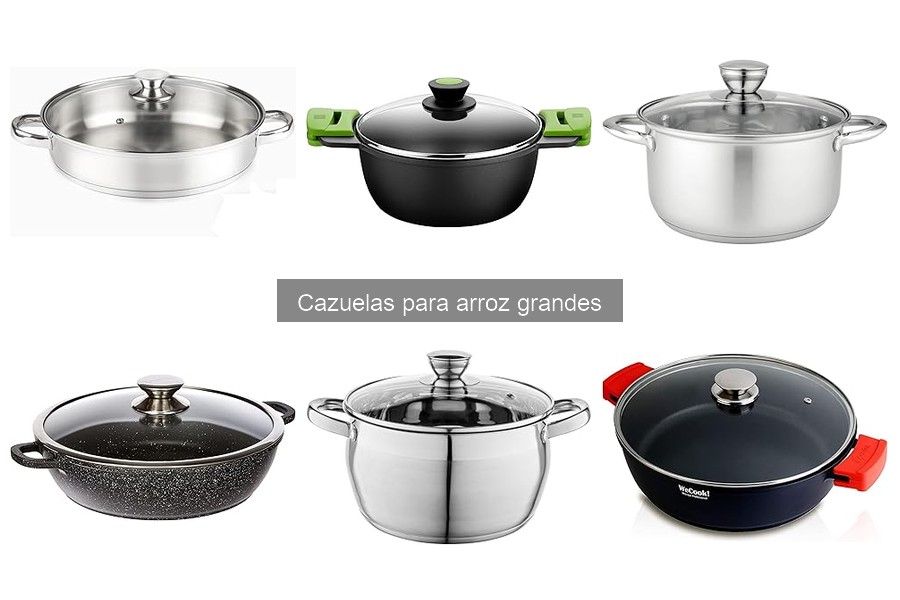 Recetas deliciosas para cocinar arroz en cazuelas grandes