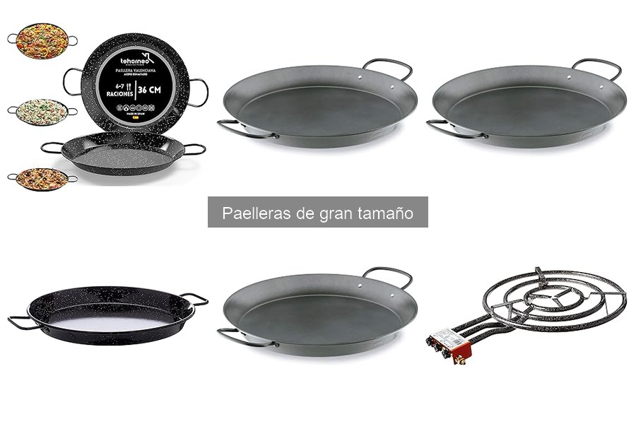 Recetas deliciosas para paelleras de gran tamaño
