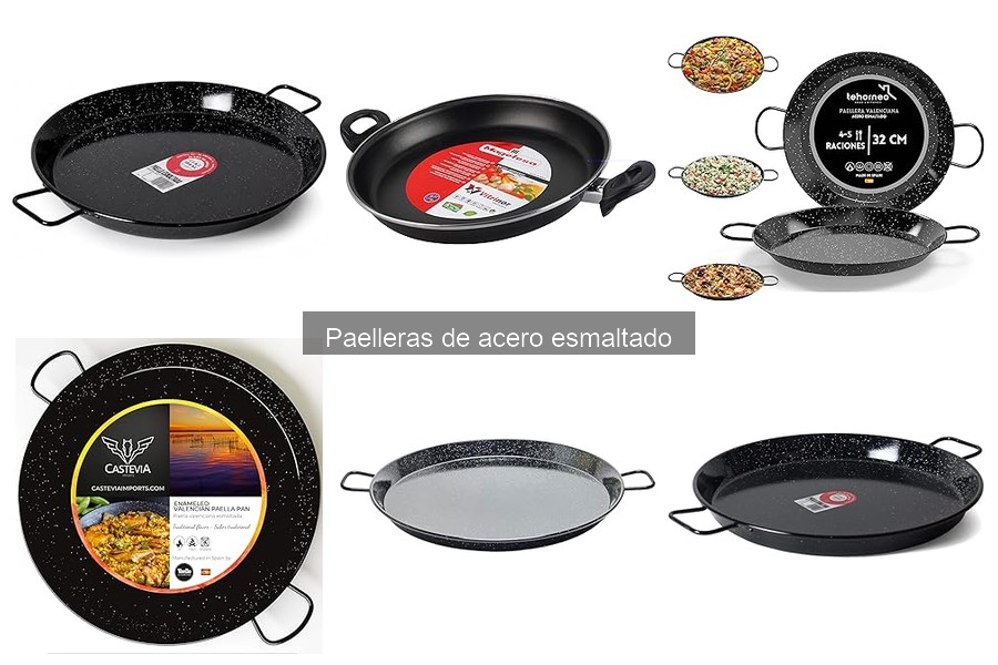 Recetas deliciosas para preparar en paelleras de acero esmaltado