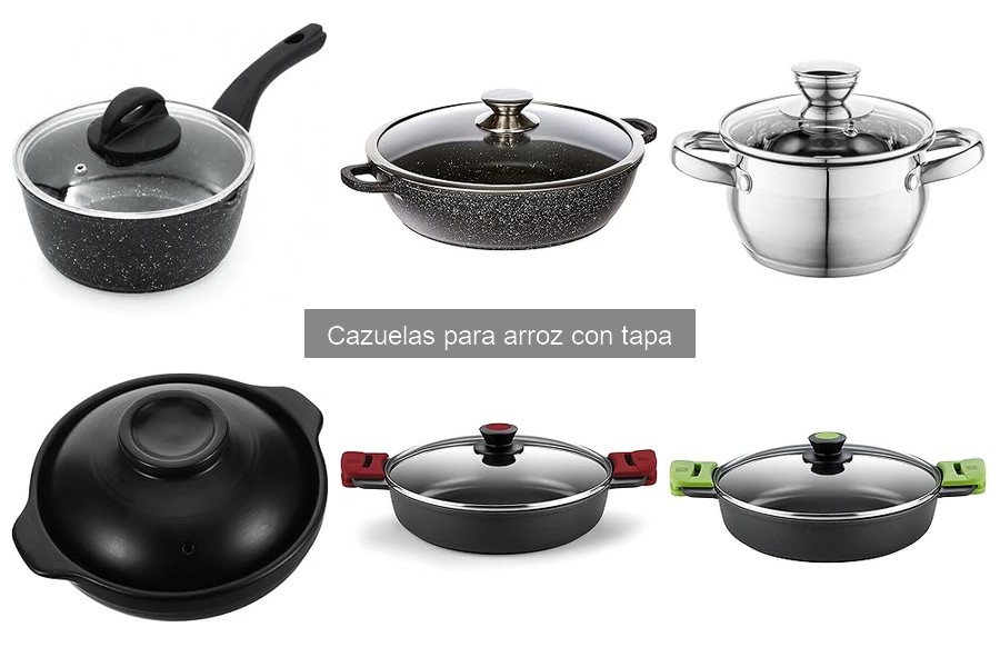 Recetas fáciles de arroz en cazuelas con tapa