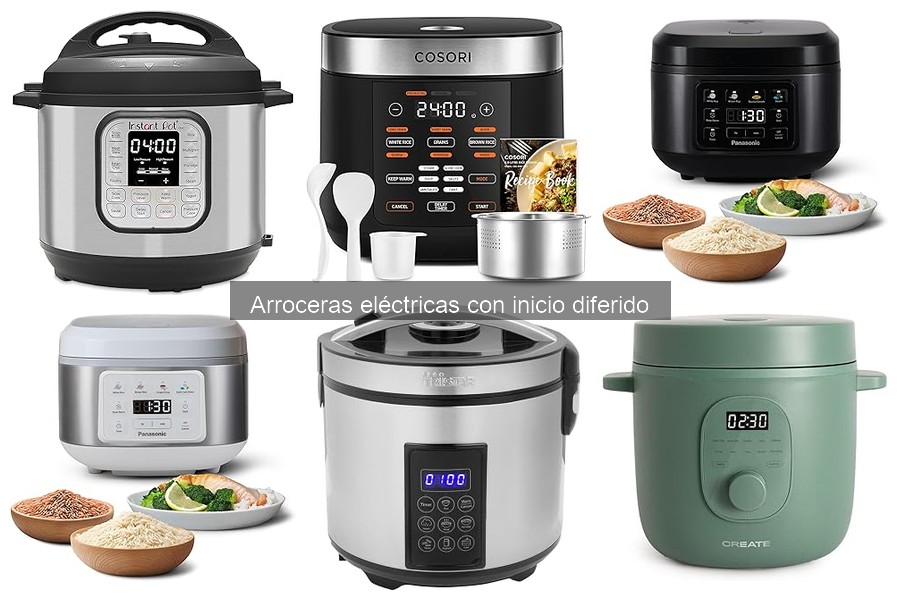 Recetas Fáciles para Arrocera Eléctrica con Inicio Diferido