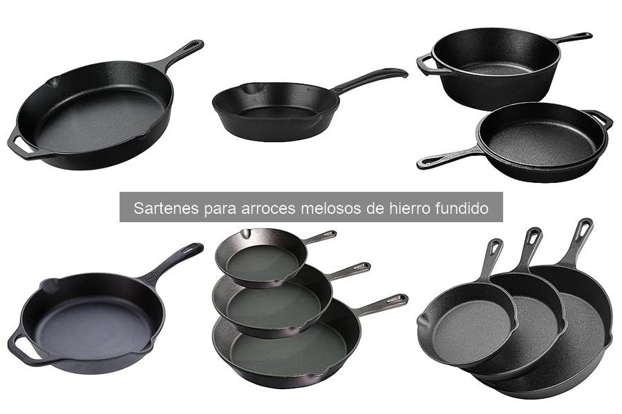 Recetas fáciles para arroces melosos en sartenes de hierro fundido