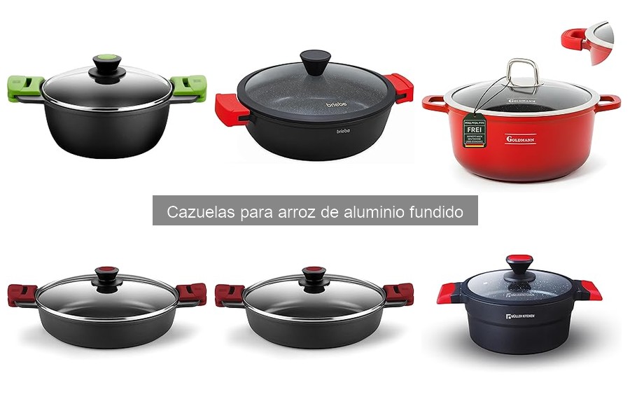 Recetas fáciles para cocinar arroz en cazuela de aluminio fundido