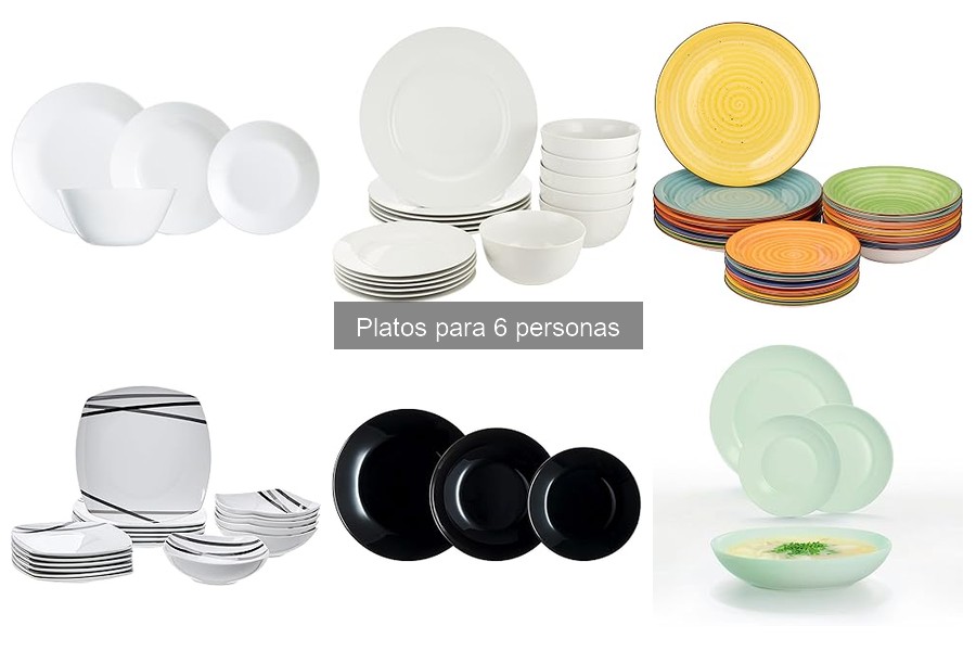 Recetas Perfectas para Servir en Platos para 6 Personas