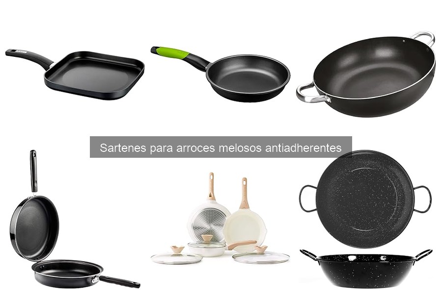 Recetas populares para arroces melosos en sartenes antiadherentes