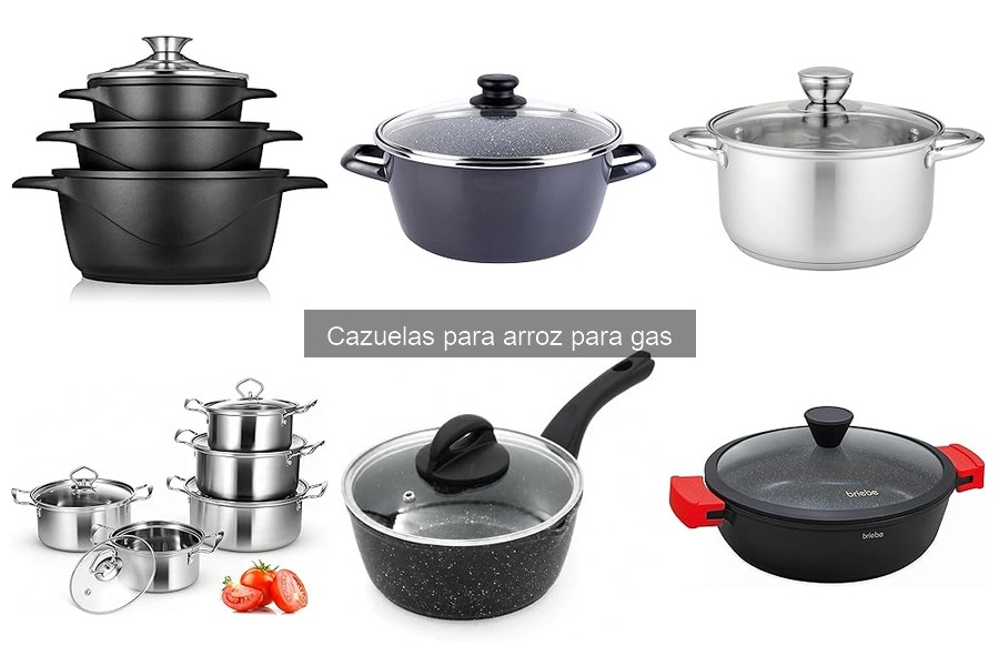 Recetas rápidas para arroz en cazuelas de gas