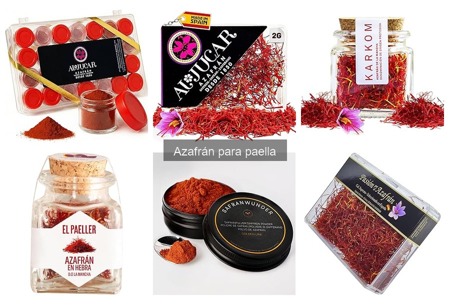 Recetas Tradicionales con Azafrán para Paella y Arroces
