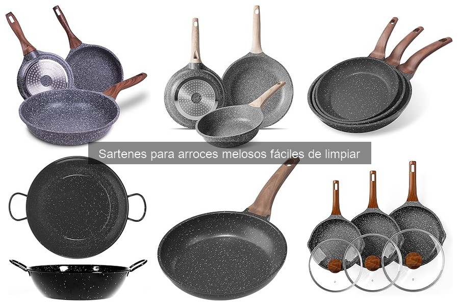 Sartenes para arroces melosos: características y ventajas