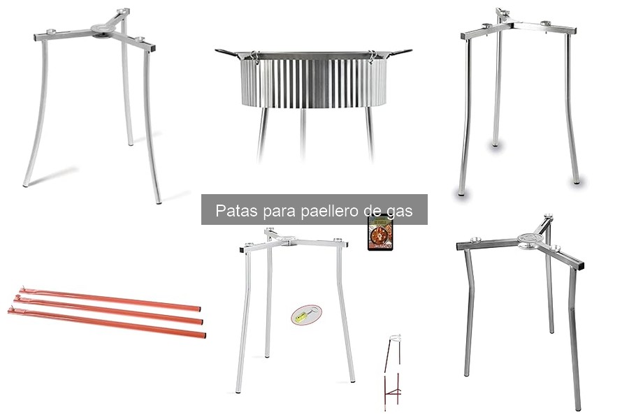 Solucionando problemas comunes con patas para paellero de gas