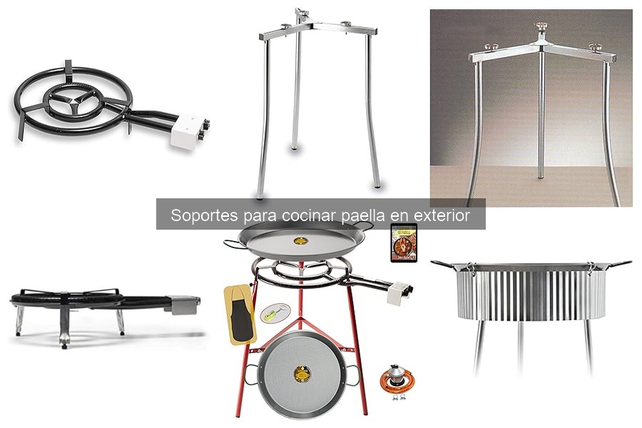 Soportes para Cocinar Paella en Exterior: ¿Qué Son y Cómo Usarlos?