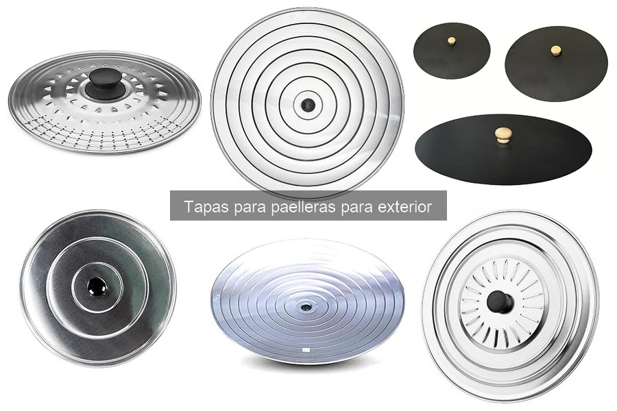 Tasas de retorno y garantía de tapas para paelleras