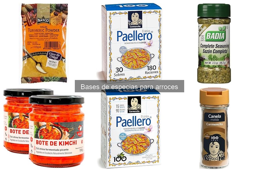 Tendencias en Bases de Especias para Arroces en 2023