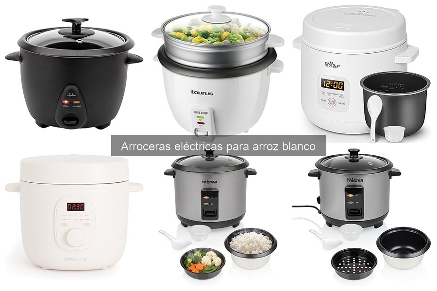 Tipos de arroceras eléctricas: características y beneficios