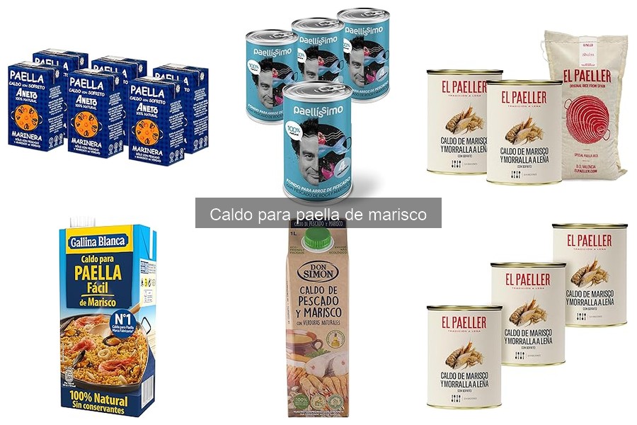 Tipos de caldos para paella de marisco: guía completa