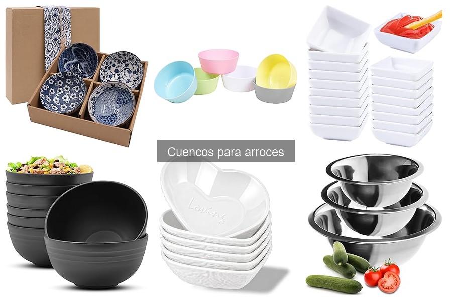 Tipos de cuencos para arroces: usos y recomendaciones